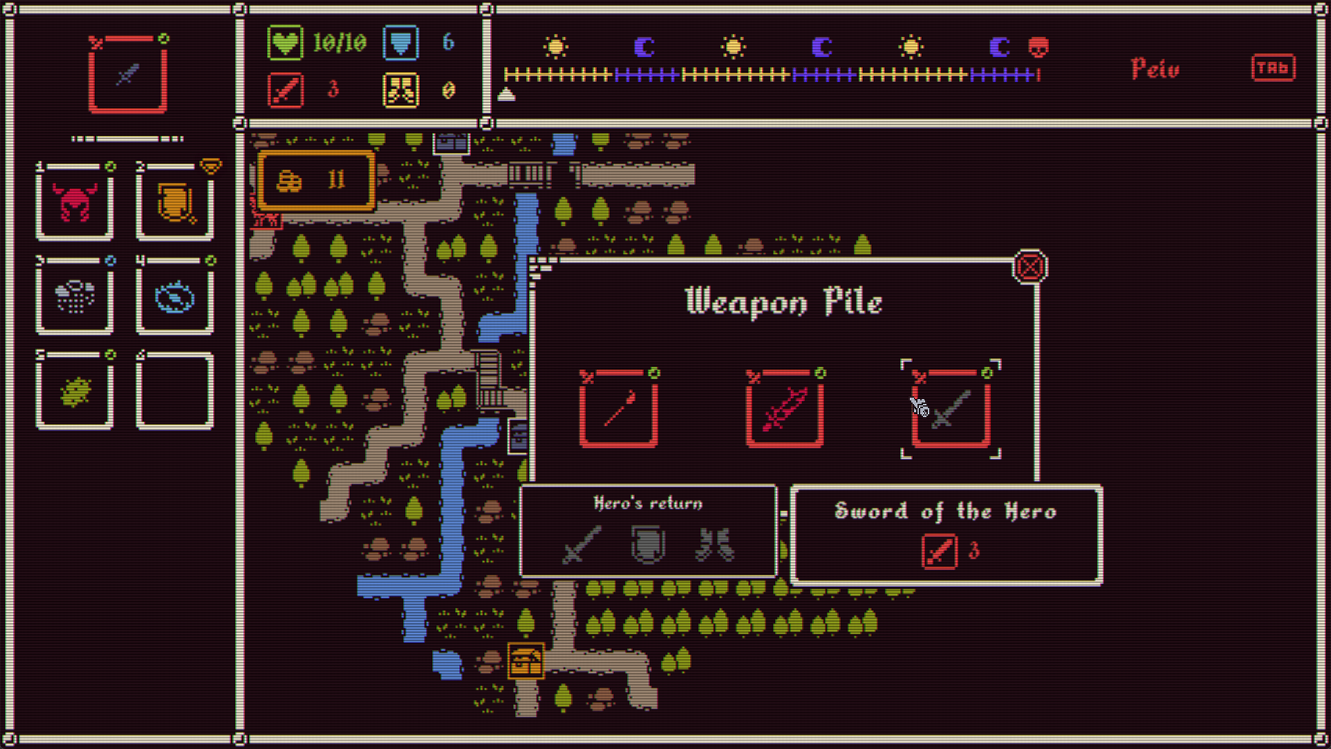 Weapon Pile